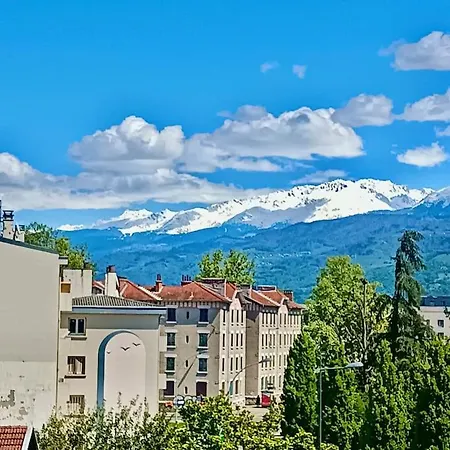 Excellent - 2 & Salon - Vue Magnifique Sur Les Montagnes & Parking Prive Gratuit * Grenoble