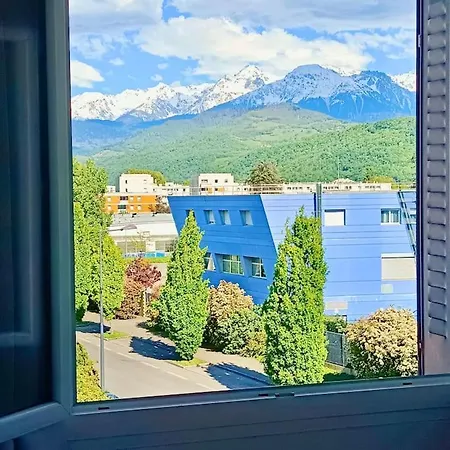 Excellent - 2 & Salon - Vue Magnifique Sur Les Montagnes & Parking Prive Gratuit *