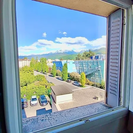 Excellent - 2 & Salon - Vue Magnifique Sur Les Montagnes & Parking Prive Gratuit * غرونوبل